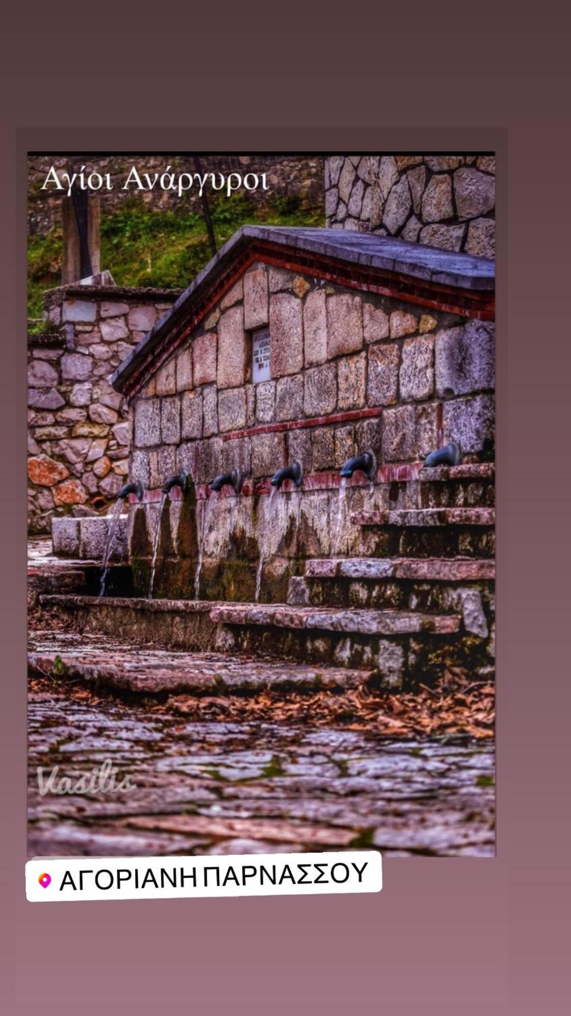 Asimina Guesthouse, Eptalofos Parnassos Экстерьер фото